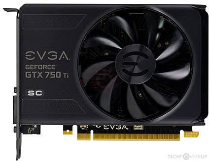 EVGA GTX 750 Ti (2GB, GDDR5, 128BIT, DX12)