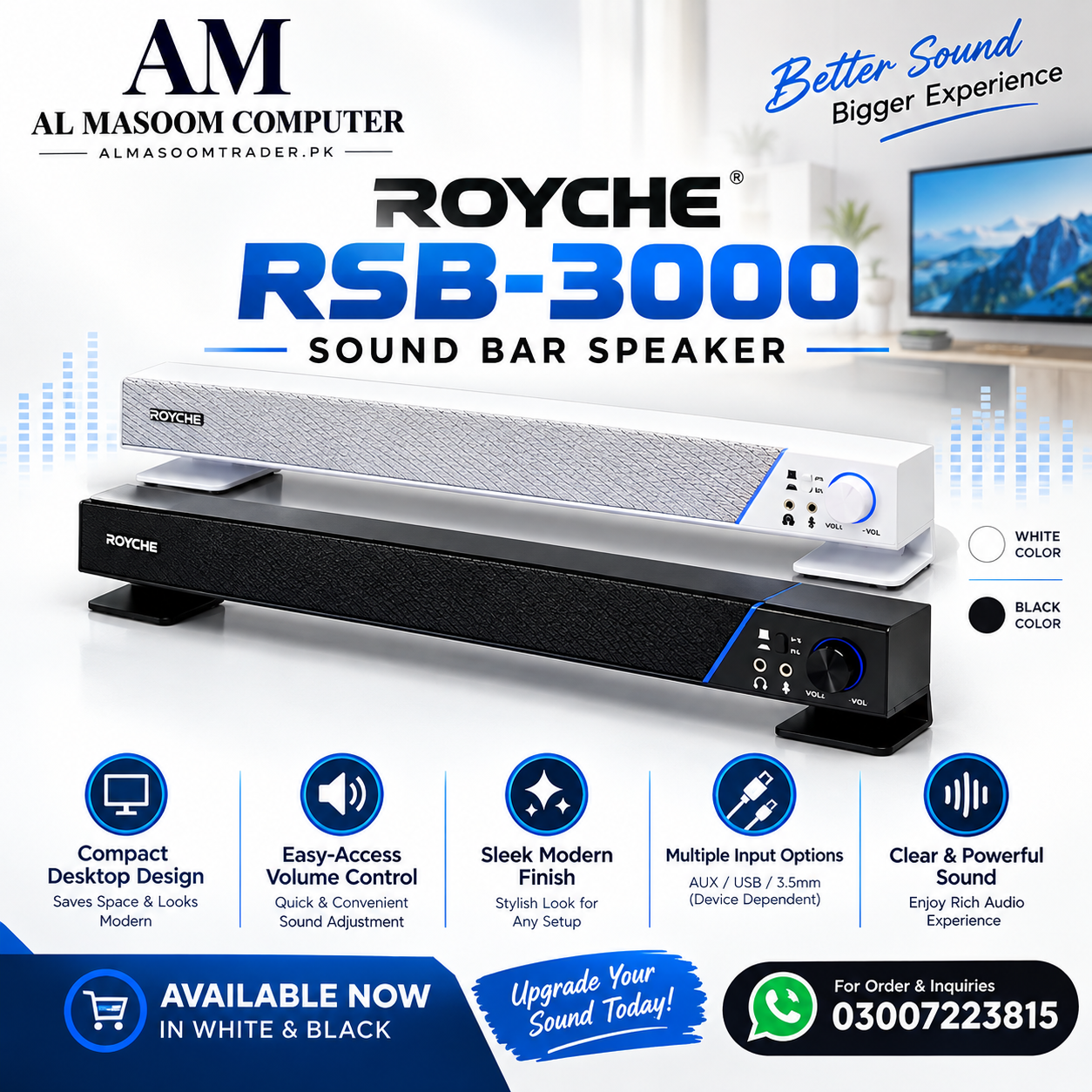 ROYCHE SOUNDBAR RSB-3000