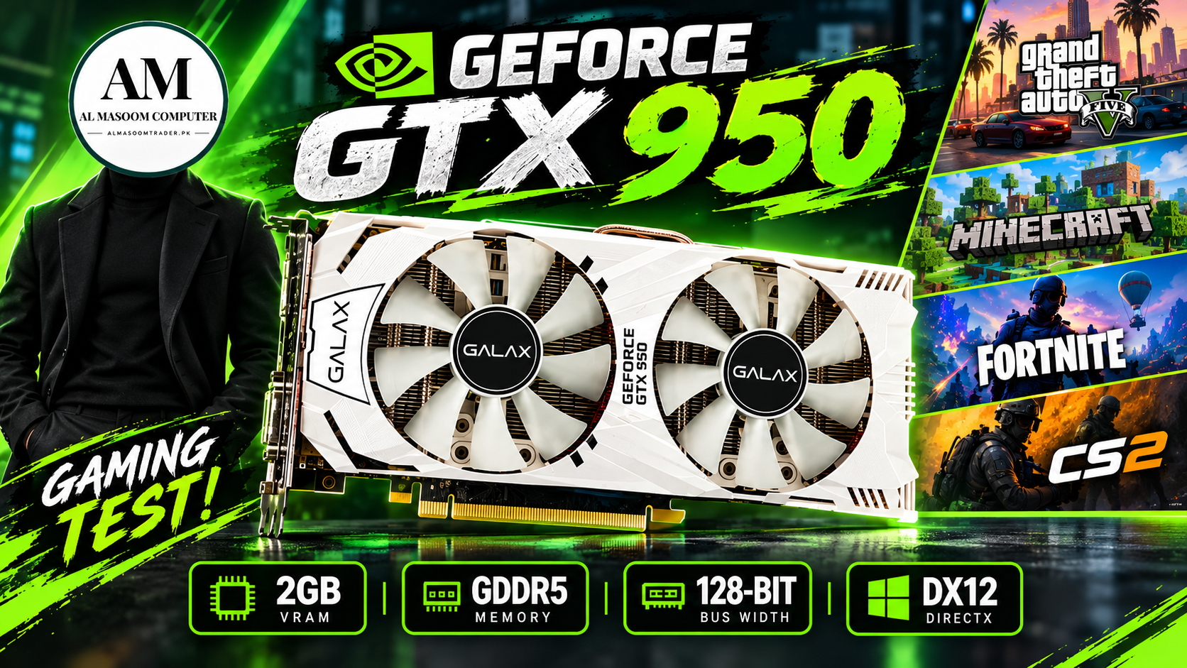 NVIDIA GEFORCE GTX 950
