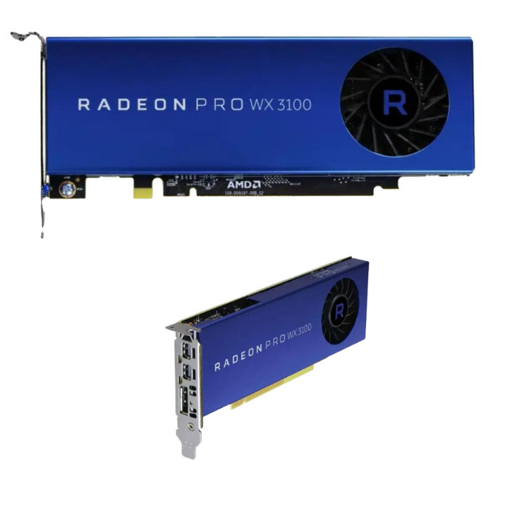 RADEON PRO WX 3100 [ 4GB, GDDR5, 128BIT, Dx12] GRAPHIC CARD