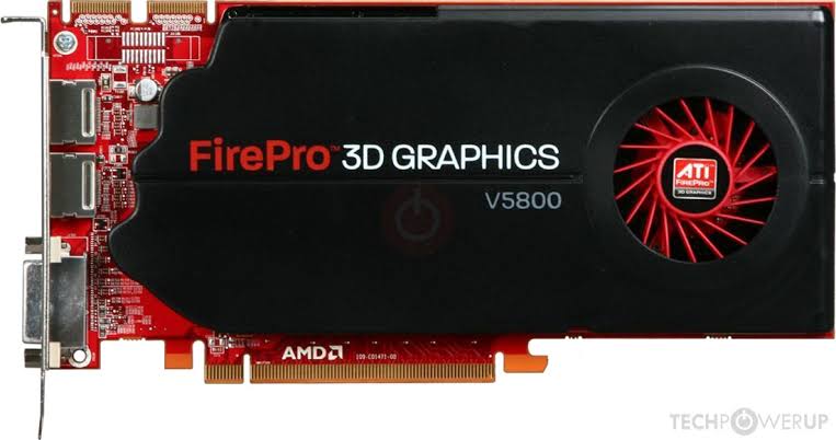 FirePro 3D GRAPHICS V5800 1GB DDR5 128Bit