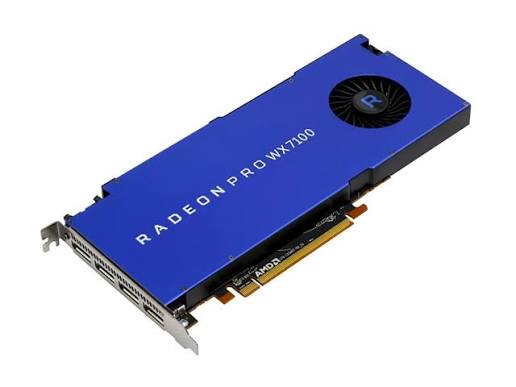 AMD Radeon PRO WX 7100 8GB, GDDR5, 256 BIT, DX12 Graphic Card, Multi Output
