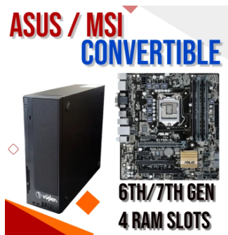 convertible core i5 6th pc, 4 RAM slot ,