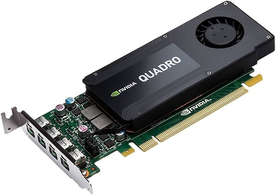 NVIDIA QUADRO K 1200 [ 4GB, GDDR5, 128 BIT, DX 12 ] BEST FOR GAMING AND GRAPHIC WORK, MULTI DISPLAY OUT, GRAPHIC CARD