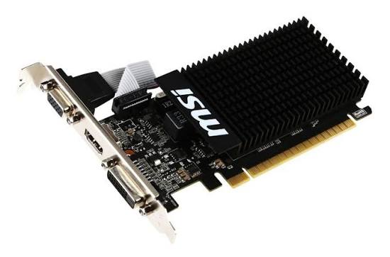 MSI Nvidia GeForce GT710 2GB DDR3 64Bit Gaming Graphic Card, LOT Item